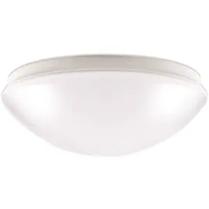 EnviroLite EV1011C5C-06 11 in. White Integrated LED Selectable CCT Round Flush Mount Light