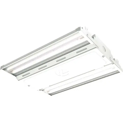 Contractor Select 1.2 ft. 250-Watt Equivalent Integrated LED Dimmable White High Bay Light, 5000K Color/Finish Family