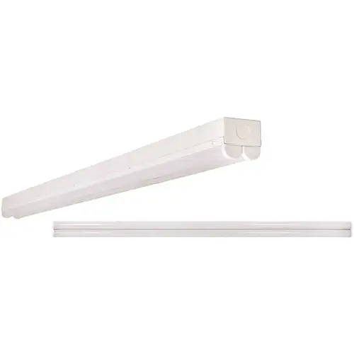 4 ft. 50-Watt Equivalent Integrated LED White Strip Light Fixture Color/Finish Family 4 ft. 50-Watt Equivalent Integrated LED White Strip Light Fixture Color/Finish Family