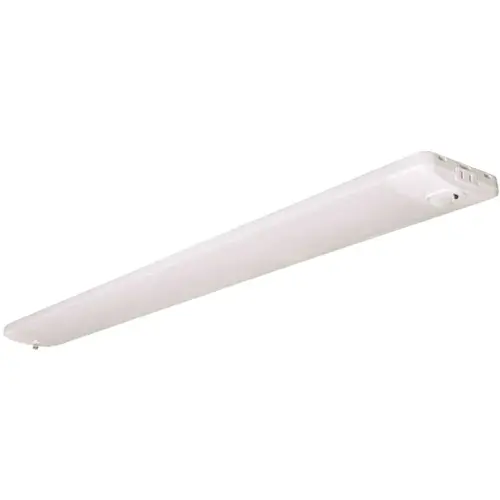 4 ft. 4500 Lumens Integrated LED White Wraparound Light, with Motion Sensor Color/Finish Family