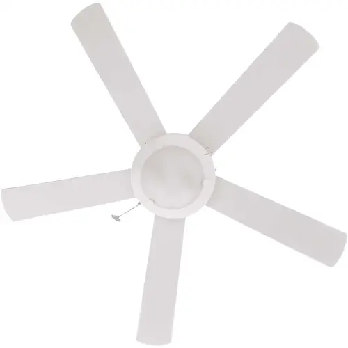 Comet 52 in. Indoor White Finish Ceiling Fan with Light Comet 52 in. Indoor White Finish Ceiling Fan with Light