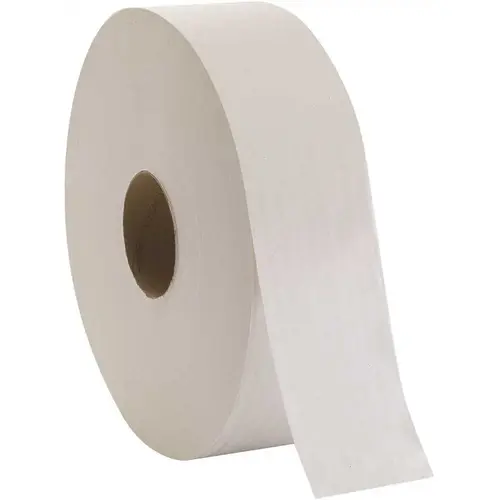 2-Ply Jumbo Sr. Bathroom Tissue, Toilet Paper, White - pack of 6