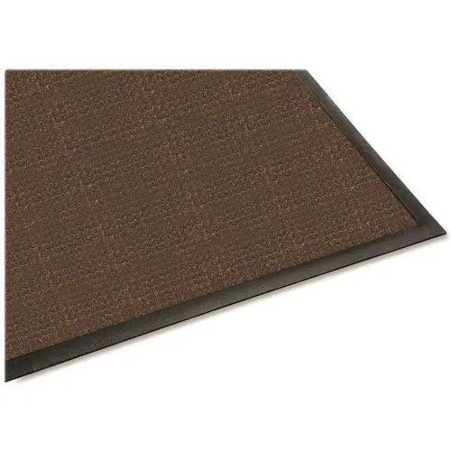 48 in. Width x 72 in. Length Vinyl/Polypropylene Water Guard Wiper Scraper Floor Mat Brown 48 in. Width x 72 in. Length Vinyl/Polypropylene Water Guard Wiper Scraper Floor Mat Brown