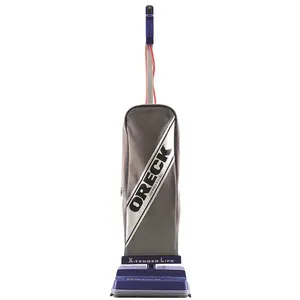 ORECK XL2100RHS XL Commercial Upright Vacuum,120 V, Gray/Blue, 12 1/2 x 9 1/4 x 47 3/4