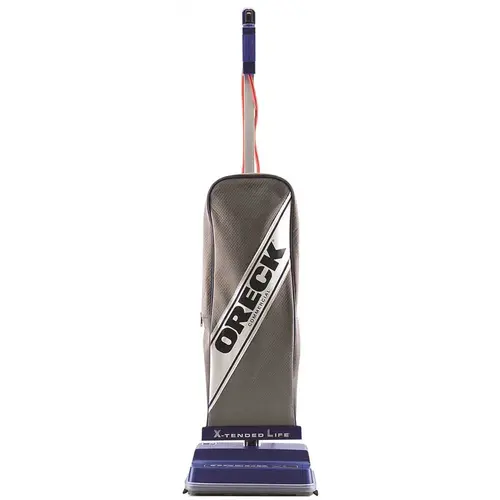 XL Commercial Upright Vacuum,120 V, Gray/Blue, 12 1/2 x 9 1/4 x 47 3/4