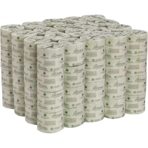 2-Ply Bathroom Tissue, Toilet Paper, White - pack of 80 2-Ply Bathroom Tissue, Toilet Paper, White - pack of 80