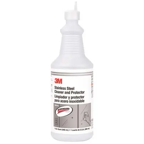 1 Qt. Stainless Steel Cleaner and Protector with Scotchgard 1 Qt. Stainless Steel Cleaner and Protector with Scotchgard