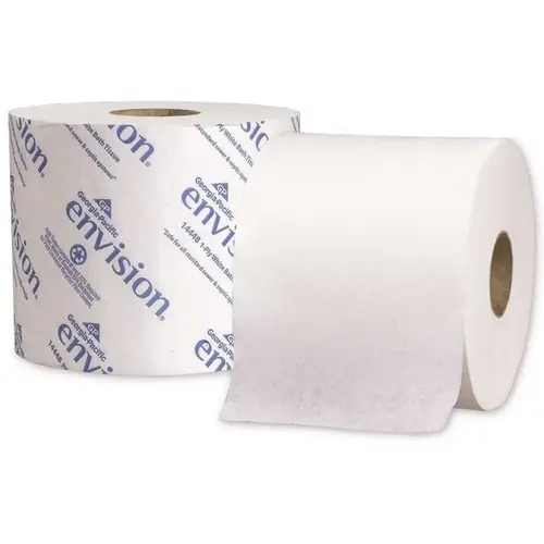 White 2-Ply High Capacity Standard Bathroom Tissue - pack of 48