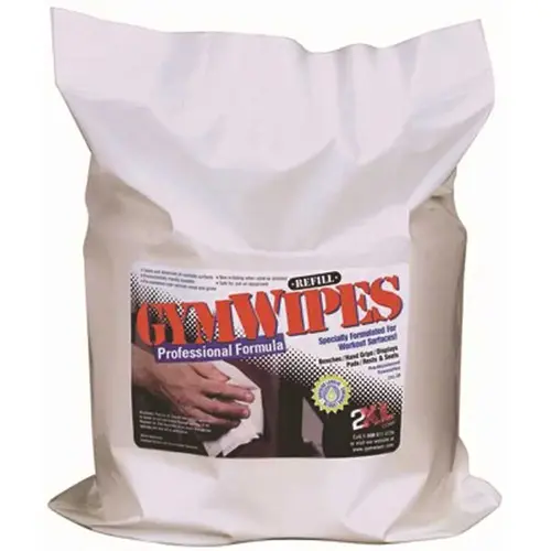 Gym Wipes Professional Refill White