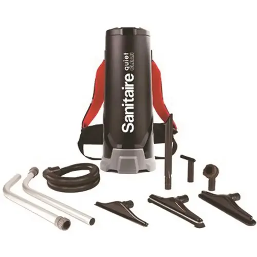 10 qt. Sanitaire Hepa Backpack Vacuum Cleaner with 50 ft. Power Cord