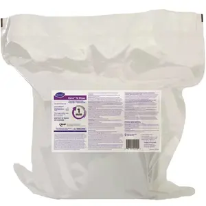 OXIVIR 100823906 11 in. x 12 in. TB Disinfectant Wipes, Refill Only White