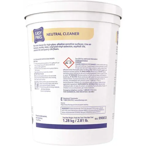 Neutral Cleaner, 0.5 oz., Orange