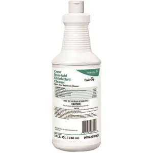 CREW 100925283 1 Qt. Non-Acid Disinfectant Cleaner Green