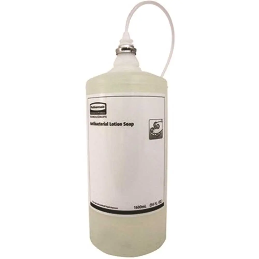 Rubbermaid One Shot 64 oz. Fragrance Free Enriched Lotion Antibacterial Liquid Hand Soap Dispenser Refill Clear - pack of 4 2018581-XCP4 Rubbermaid One Shot 64 oz. Fragrance Free Enriched Lotion Antibacterial Liquid Hand Soap Dispenser Refill Clear - pack of 4 2018581-XCP4