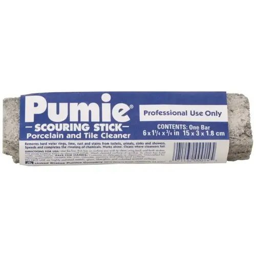 Pumice Scouring Stick Gray