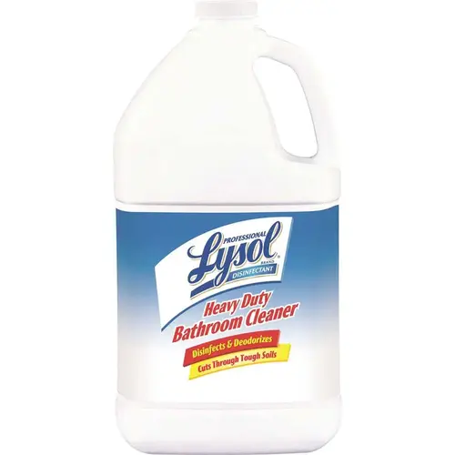Disinfectant Heavy-Duty 1 Gal. Bottle Bathroom Cleaner Fresh Lime Scent Liquid Disinfectant Heavy-Duty 1 Gal. Bottle Bathroom Cleaner Fresh Lime Scent Liquid
