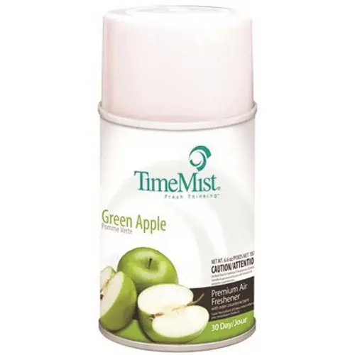 Premium 6.6 oz. Green Apple Meter Refill clear