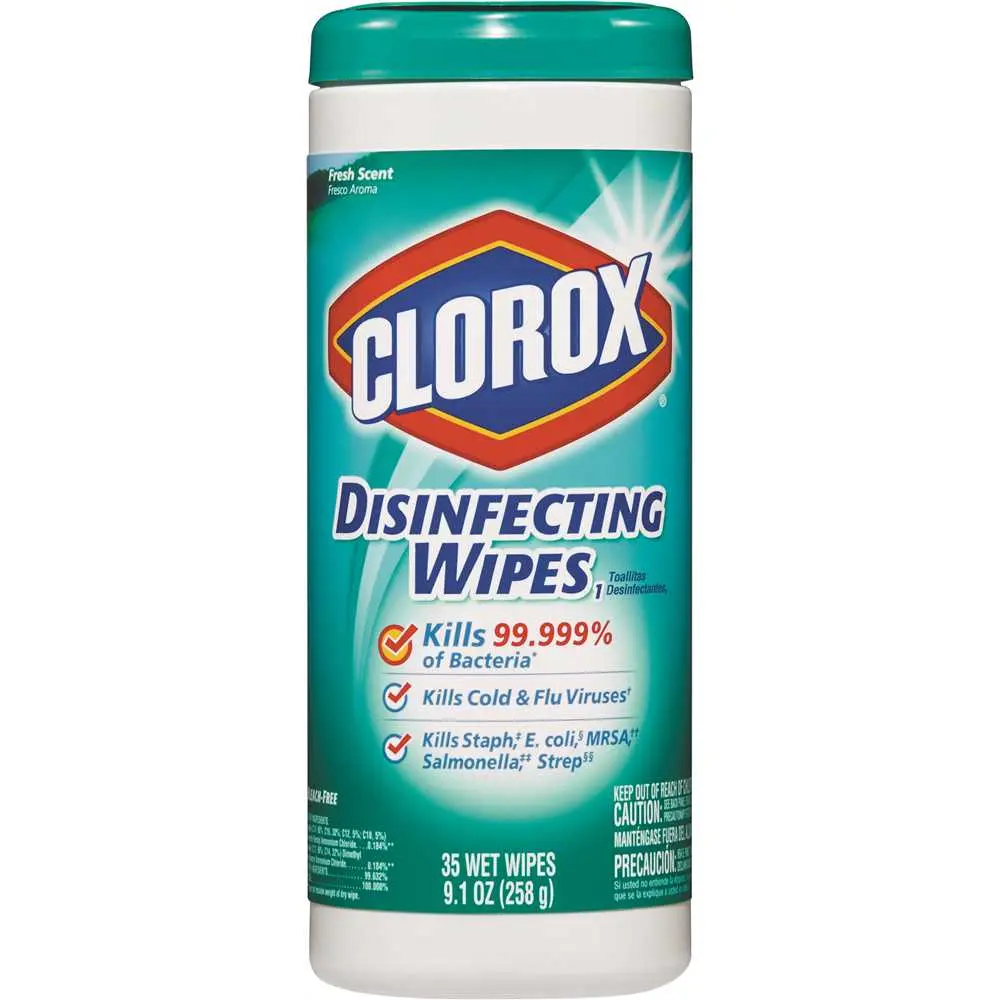 CLOROX Disinfecting Wipes pro Fresh Scent 35 Count Canister - pack of 12 4460001593-XCP12
