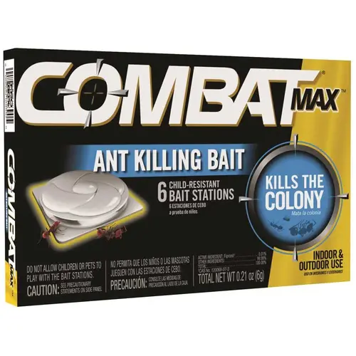 Combat Max Ant Killing Bait Brown - pack of 6 Combat Max Ant Killing Bait Brown - pack of 6