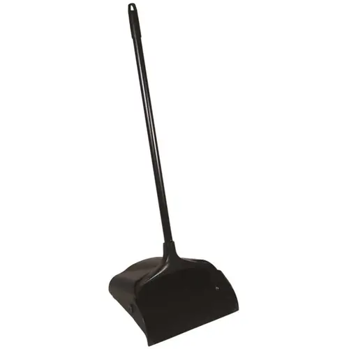 Lobby Pro 253100BLA Dustpan, 12.8 in L, 11.3 in W, Polypropylene, Black Lobby Pro 253100BLA Dustpan, 12.8 in L, 11.3 in W, Polypropylene, Black
