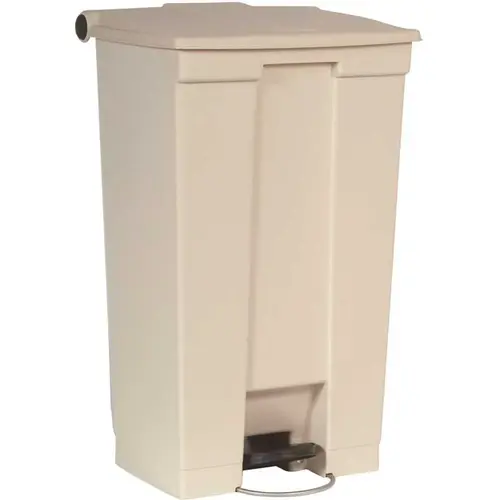 Legacy Step-On Plastic Trash/Garbage Can/Bin, 23 Gal, Beige Legacy Step-On Plastic Trash/Garbage Can/Bin, 23 Gal, Beige