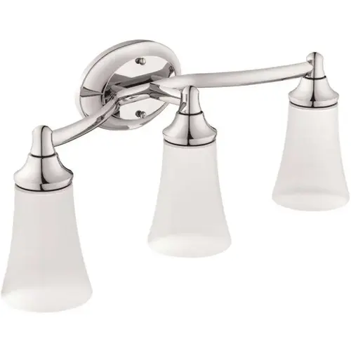 Eva Triple Globe Bath Light Bright Chrome Finish Eva Triple Globe Bath Light Bright Chrome Finish