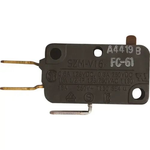 Replacement Door Switch For Microwave, Part# W10727360