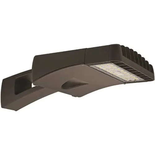 175-Watt Equivalent 70-Watt Dimmable Integrated LED Bronze Area Light, 120-Volt to 277-Volt, 5000K, T3, 8600 Lumens 175-Watt Equivalent 70-Watt Dimmable Integrated LED Bronze Area Light, 120-Volt to 277-Volt, 5000K, T3, 8600 Lumens