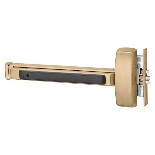 Exit Device Satin Bronze Clear Coated Exit Device Satin Bronze Clear Coated