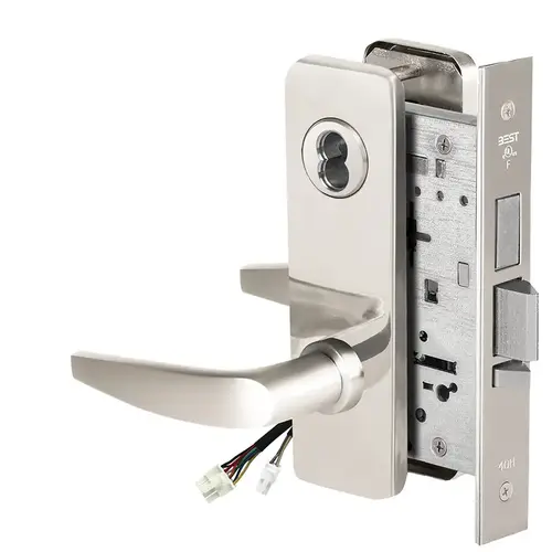 Electric Mortise Lock Bright Chrome Electric Mortise Lock Bright Chrome