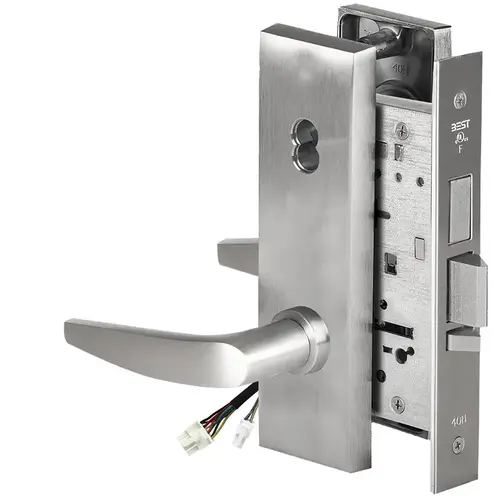 Electric Mortise Lock Satin Chrome Electric Mortise Lock Satin Chrome