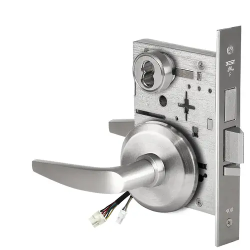 Electric Mortise Lock Satin Chrome Electric Mortise Lock Satin Chrome