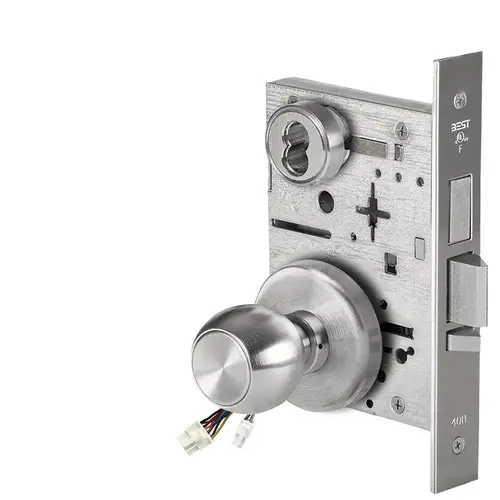 Electric Mortise Lock Satin Stainless Steel Electric Mortise Lock Satin Stainless Steel