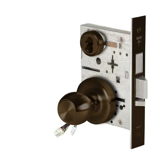 Electric Mortise Lock Dark Oxidized Satin Bronze Oil Rubbed Electric Mortise Lock Dark Oxidized Satin Bronze Oil Rubbed