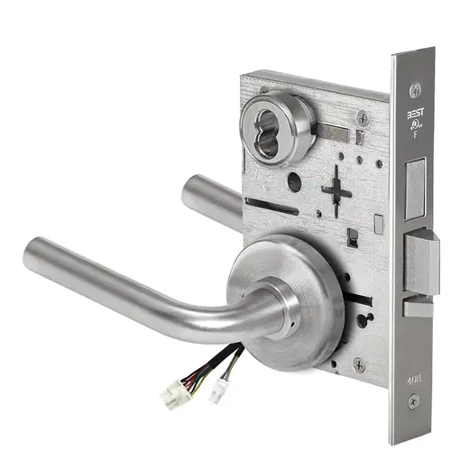 Electric Mortise Lock Satin Stainless Steel Electric Mortise Lock Satin Stainless Steel