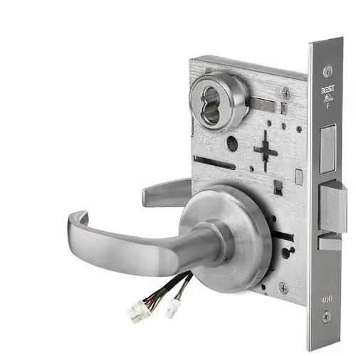 Electric Mortise Lock Satin Chrome Electric Mortise Lock Satin Chrome
