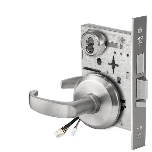 Electric Mortise Lock Satin Chrome Electric Mortise Lock Satin Chrome