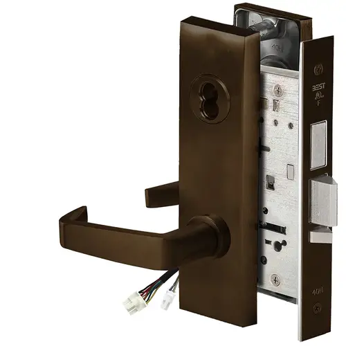 Electric Mortise Lock Dark Oxidized Satin Bronze Oil Rubbed Electric Mortise Lock Dark Oxidized Satin Bronze Oil Rubbed