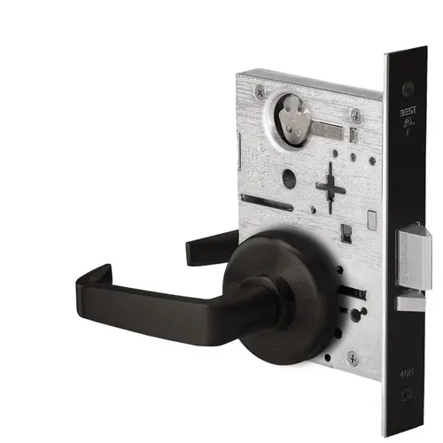 Mortise Lock Flat Black Coated Mortise Lock Flat Black Coated