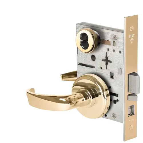 Mortise Lock Bright Brass Mortise Lock Bright Brass
