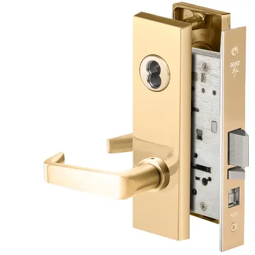 Mortise Lock Bright Brass Mortise Lock Bright Brass
