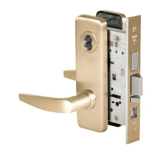 Mortise Lock Satin Brass Mortise Lock Satin Brass