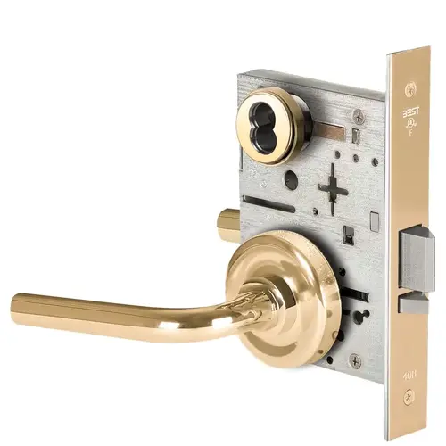 Mortise Lock Bright Brass Mortise Lock Bright Brass