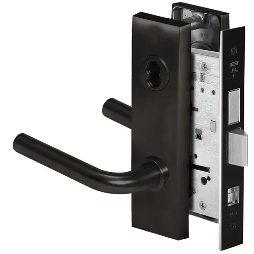 Mortise Lock Flat Black Coated Mortise Lock Flat Black Coated