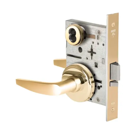 Mortise Lock Bright Brass Mortise Lock Bright Brass