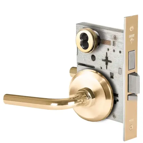 Mortise Lock Bright Brass Mortise Lock Bright Brass