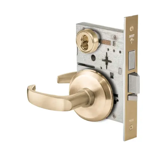 Mortise Lock Satin Brass Mortise Lock Satin Brass