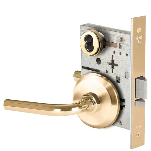 Mortise Lock Bright Brass Mortise Lock Bright Brass
