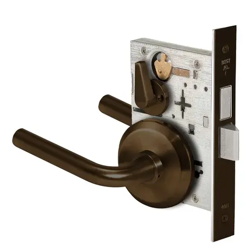 Mortise Lock Satin Bronze Blackened Satin Relieved Clear Coated Mortise Lock Satin Bronze Blackened Satin Relieved Clear Coated