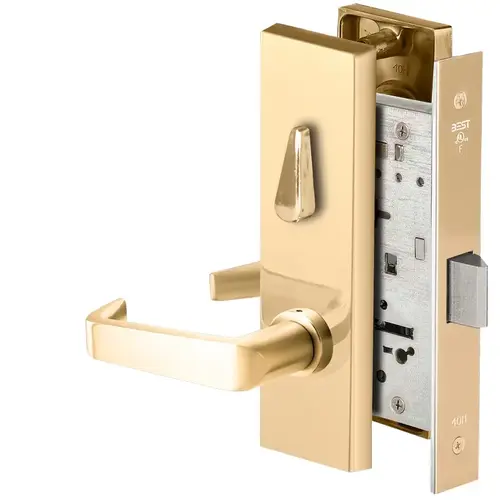 Mortise Lock Bright Brass Mortise Lock Bright Brass
